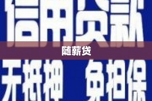 思茅随薪贷