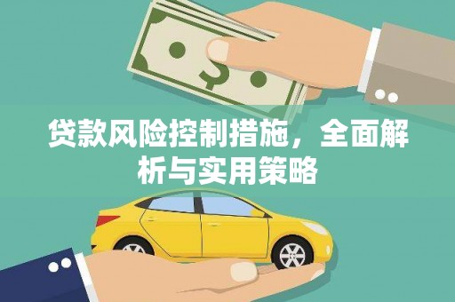 思茅贷款风险控制措施，全面解析与实用策略