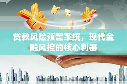 思茅贷款风险预警系统，现代金融风控的核心利器
