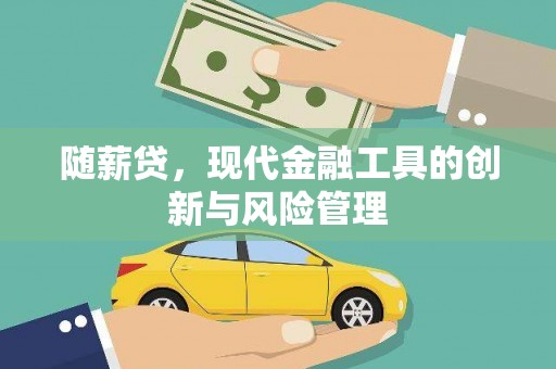 思茅随薪贷，现代金融工具的创新与风险管理