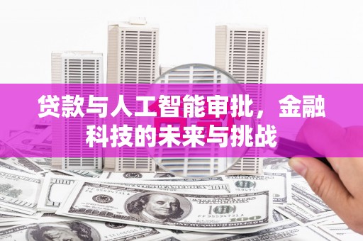 思茅贷款与人工智能审批，金融科技的未来与挑战