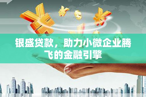 思茅银盛贷款，助力小微企业腾飞的金融引擎