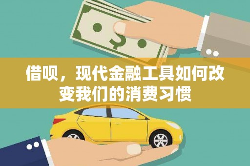 思茅借呗，现代金融工具如何改变我们的消费习惯
