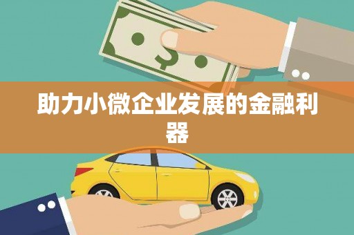 思茅助力小微企业发展的金融利器