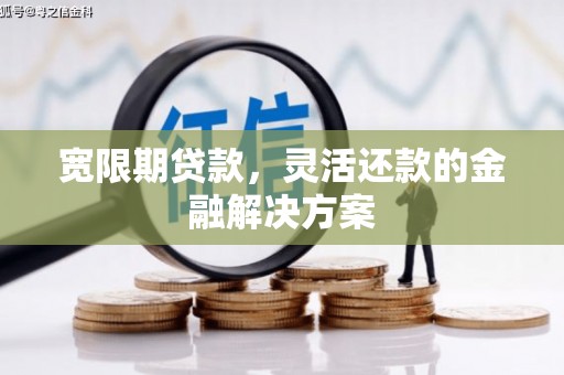 思茅宽限期贷款，灵活还款的金融解决方案
