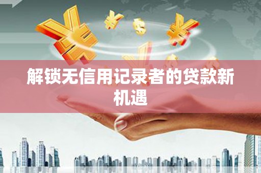思茅解锁无信用记录者的贷款新机遇