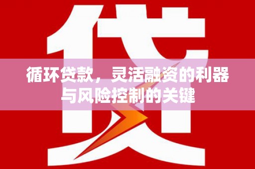 思茅循环贷款，灵活融资的利器与风险控制的关键