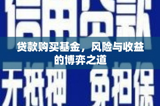思茅贷款购买基金，风险与收益的博弈之道