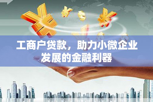 思茅工商户贷款，助力小微企业发展的金融利器