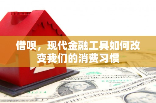 思茅借呗，现代金融工具如何改变我们的消费习惯