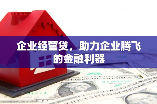 思茅企业经营贷，助力企业腾飞的金融利器
