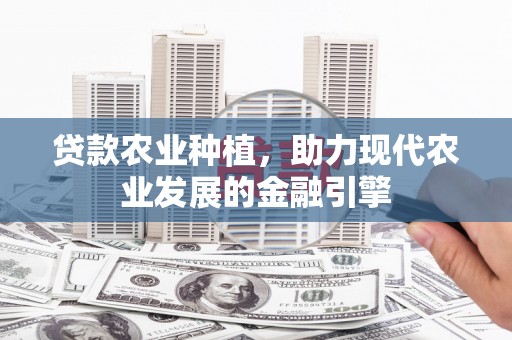 思茅贷款农业种植，助力现代农业发展的金融引擎