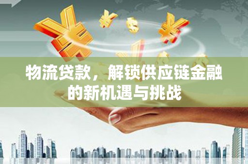 思茅物流贷款，解锁供应链金融的新机遇与挑战