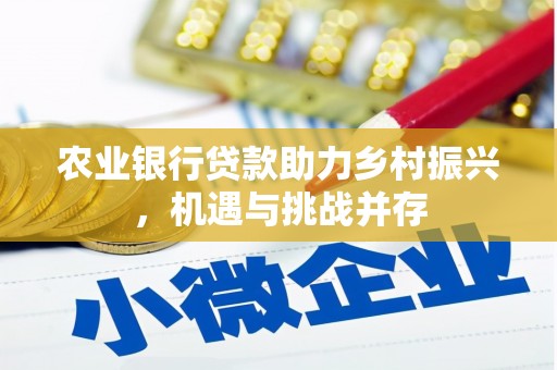 思茅农业银行贷款助力乡村振兴，机遇与挑战并存